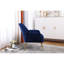 Fauteuil en velours Hulings-121274004