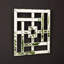 Bedroom Mirror Wall Art Décor, Geometric Wall Hanging Decoration for Living Room Furniture