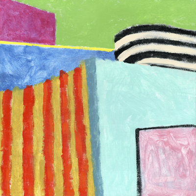 Museum I by Nikki Galapon - Wrapped Canvas Painting