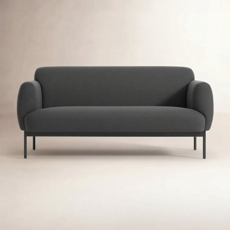 Puff Puff Upholstered Sofa, 31" H x 87" W x 35" D, Puff Puff 87" Sofa-Maharam Mode in Society