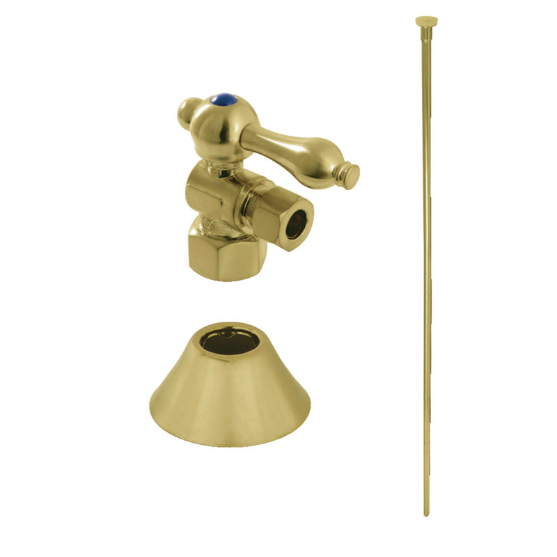 Ensemble de garniture de toilette Kingston, Laiton brossé