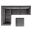 Canapé modulaire 4 pièces Sanguine Channel-177513309-139938100