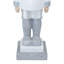 Statue de casse-noisette argent Sterling Sterling - H 37 po-823438420