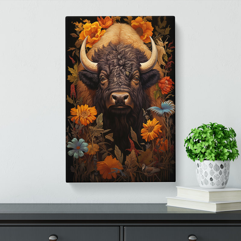 Buffalo Gothic - No Frame Print, 60cm H x 40cm W x 3cm D