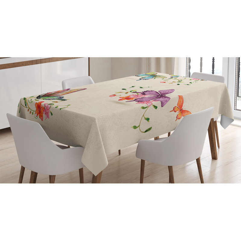 Floral Tablecloth, 70" L x 52" W