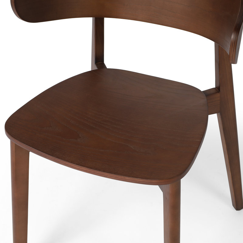 Franco Solid Wood Side Chair, Umber Ash
