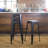 Natascha Counter Stool with Metal Frame-21415314