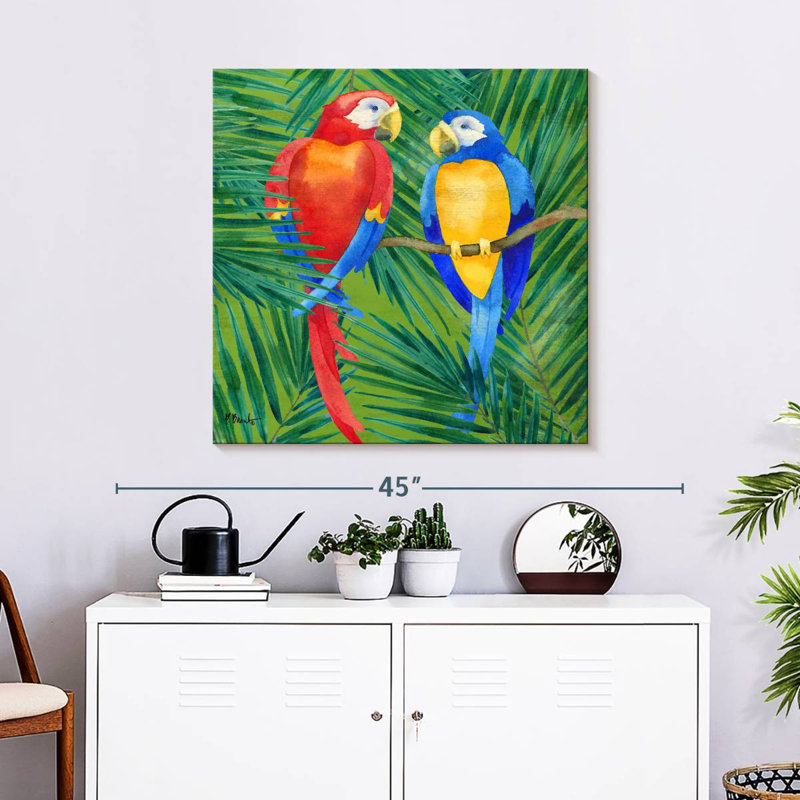 Brampt Amazon Birds, 30" H x 30" W