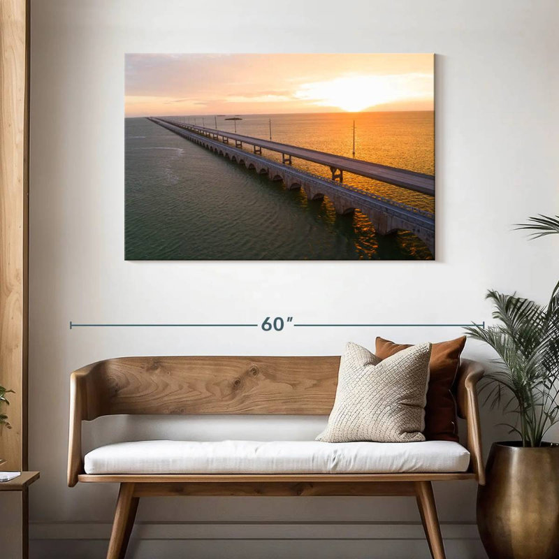 Lilie Overseas Highway Bridge, 30" H x 45" W