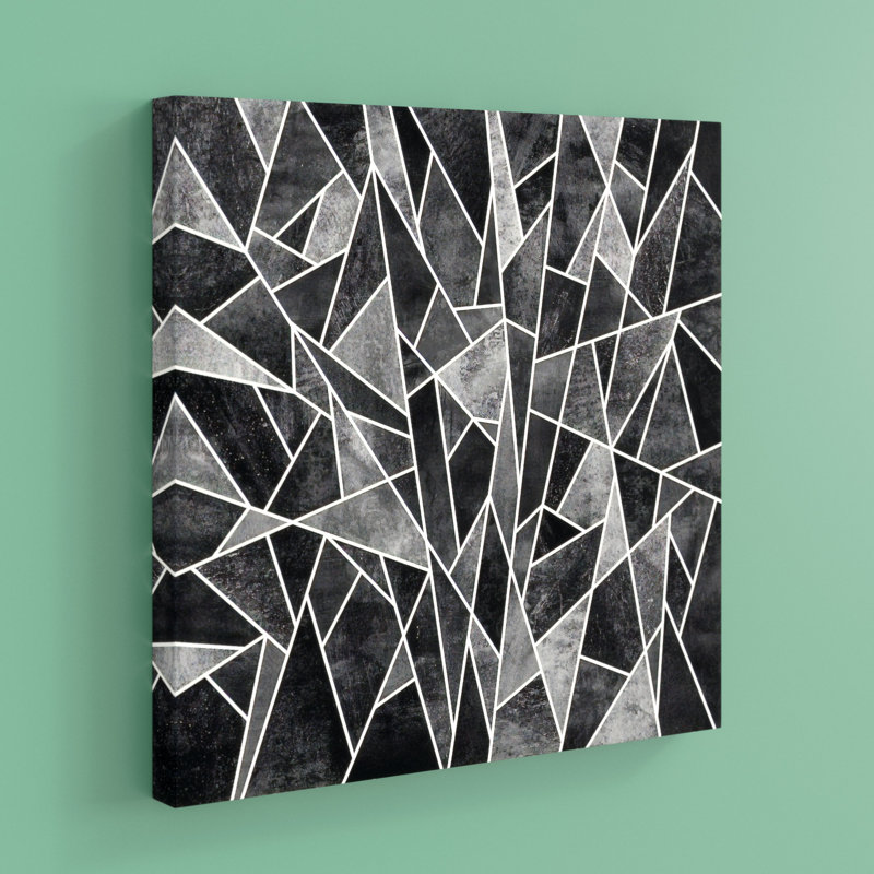 «Shatter Sammansatt» par Elisabeth Fredriksson - Giclée sur toile tendue avec châssis, H 26 po x l 26 po x P 1,5 po