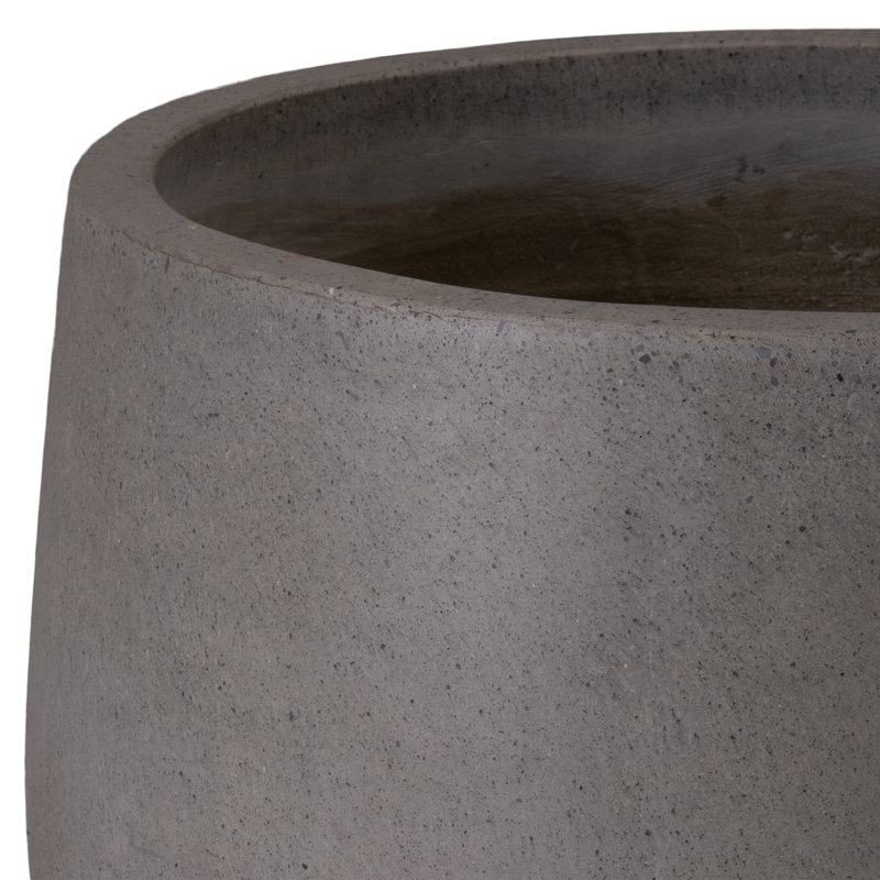 PLATEAU LOW OPUS, GRIS Terrazzo 15 x 10 po H, H 16,5 po x l 25,5 po x P 25,5 po