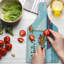 Ambesonne Reveal Party Tempered Glass Cutting Board Sailor Bear and Bird Multicolor