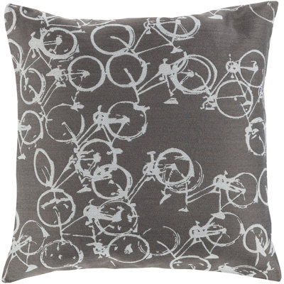 Pedal Power Throw Pillow