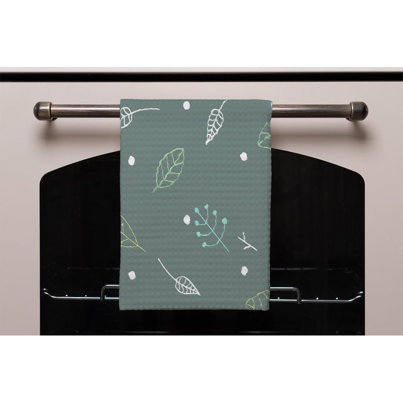 Cotton Floral Tea Towel Kitchen Towel