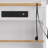 Large Kitchen Island with Drop Leaf,Power Outlet,Door Internal Storage Rack-1315239694