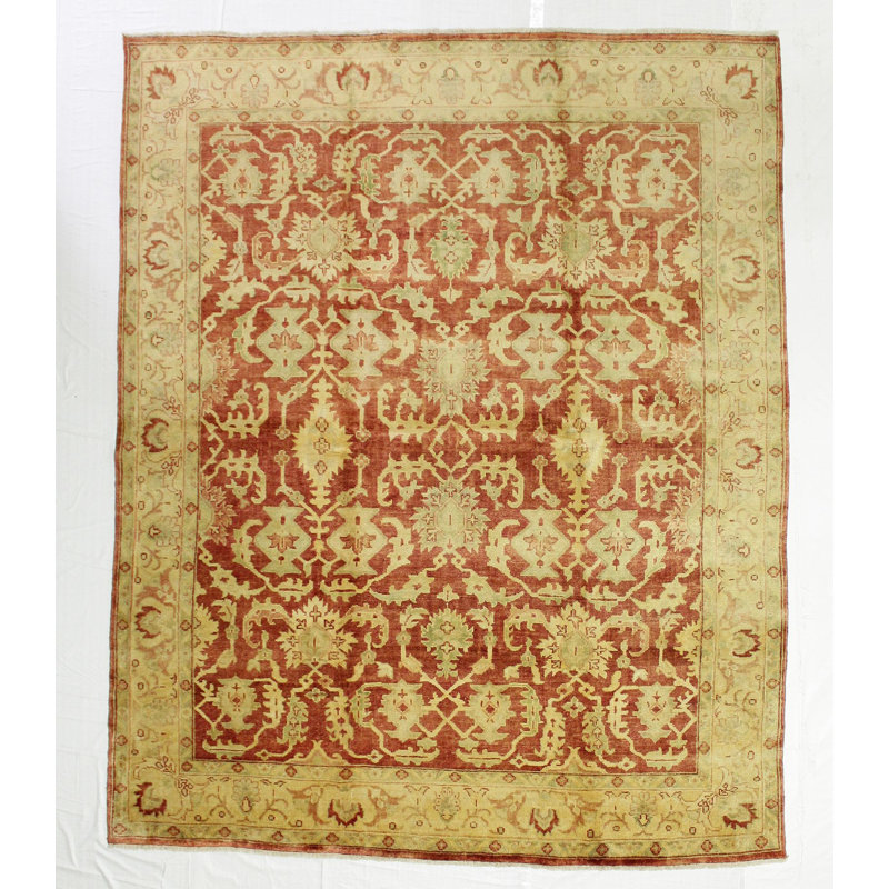 Tapis rétro rétro Oushak, Rectangle 8 pi x 10 pi
