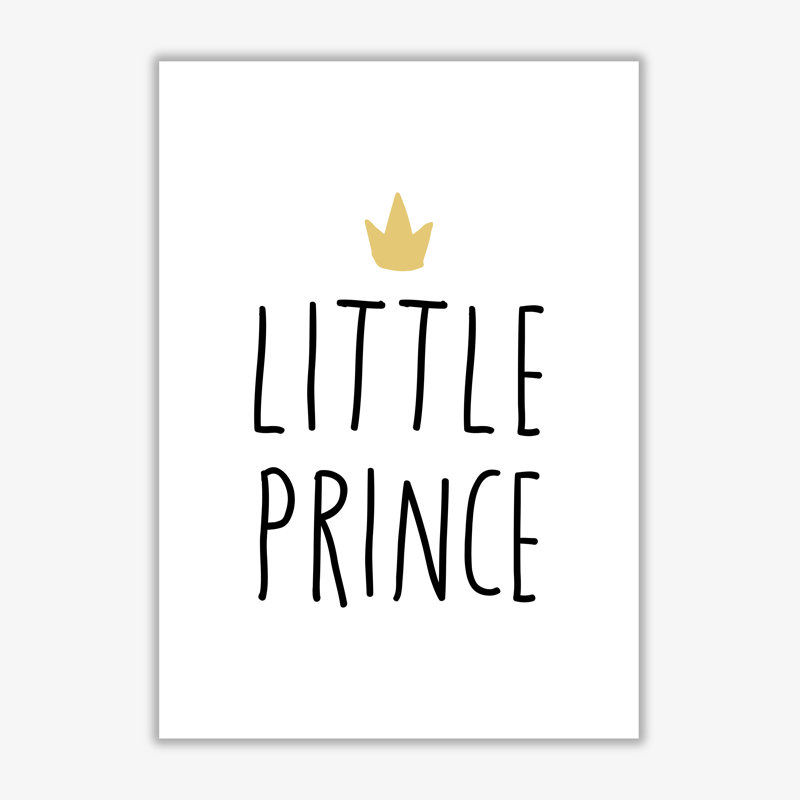 Little Prince - Print, No Frame, 30 cm H x 21 cm W x 1 cm D