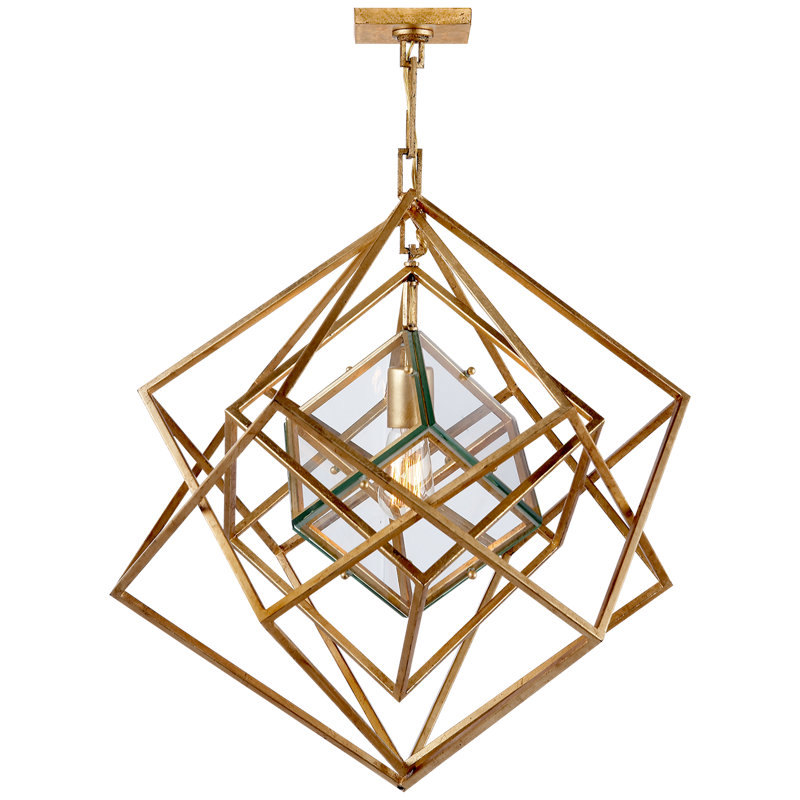 Kelly Wearstler Cubist Small Chandelier, Gold