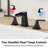 Widespread 2-handle Bathroom Faucet with Drain Assembly-72088757