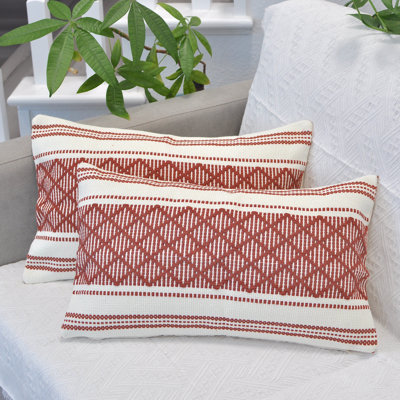 Housses pour coussins décoratifs à carreaux