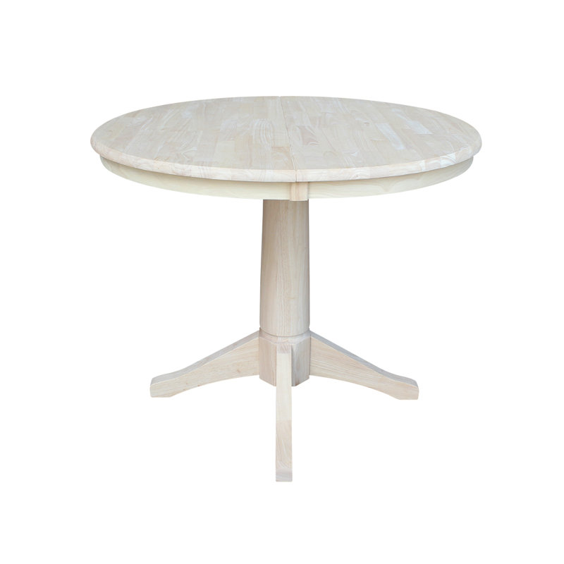 Table de salle à manger extensible Ikuko, Non fini