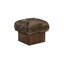 Serge Ottoman Brown Faux Fur-1340168154