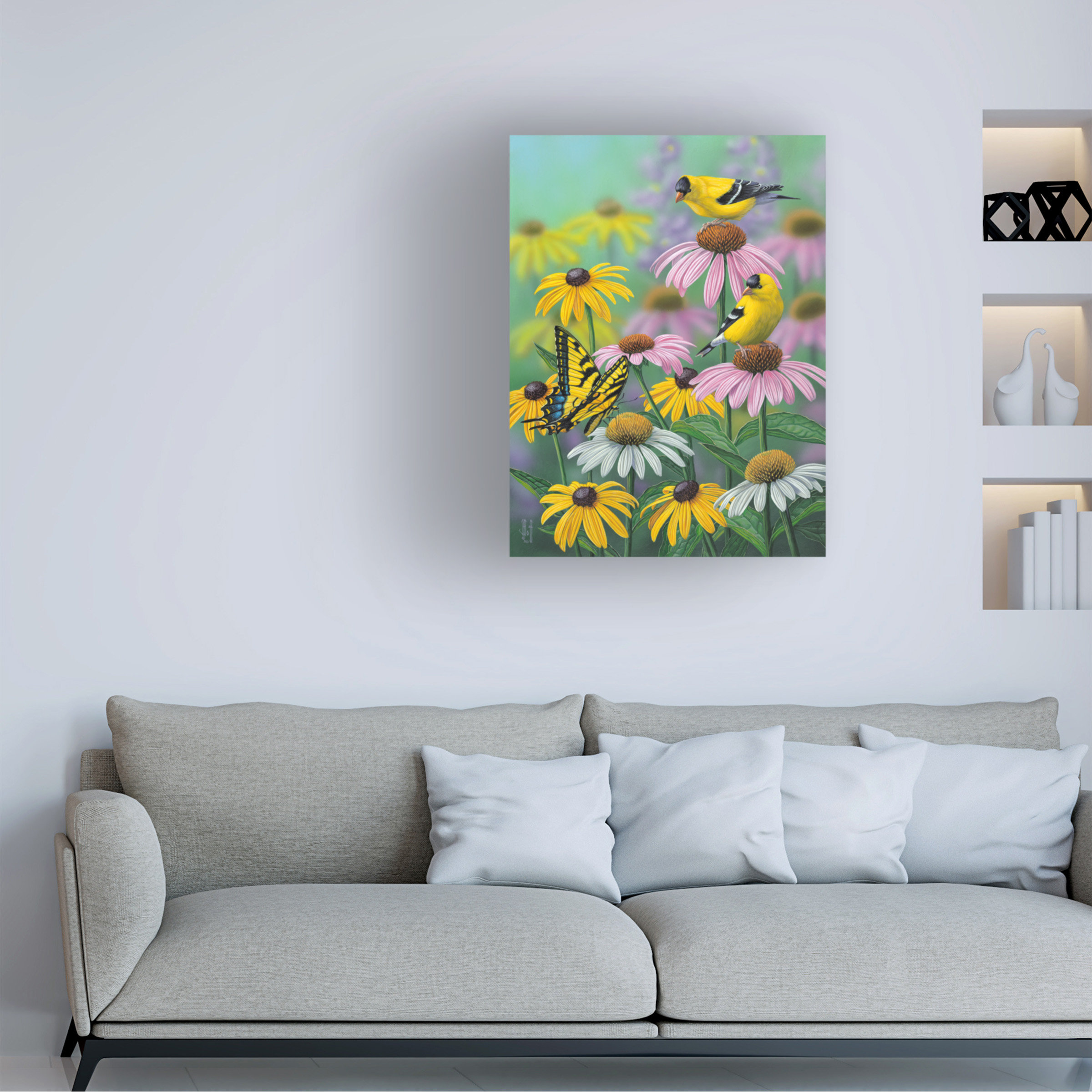 Winston Porter Jeff Hoff Curious Visitor Canvas Art | Wayfair