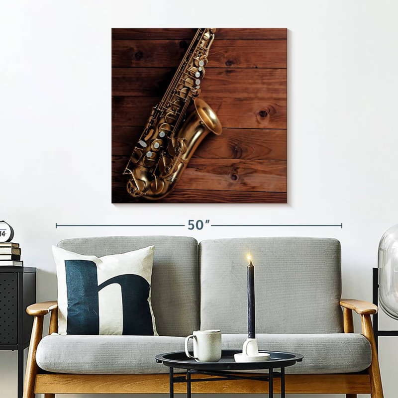 Abarca Saxophone On Wood