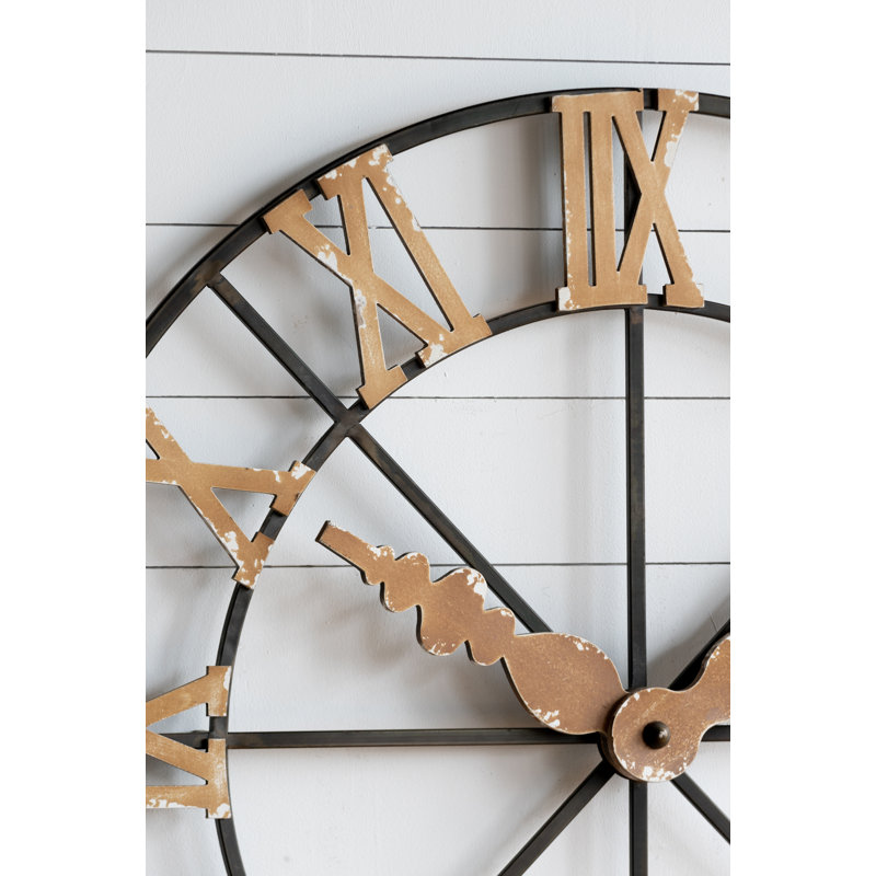 Metal Wall Clock