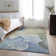Premium Machine Washable Cerrito AMF517 Blue Rug