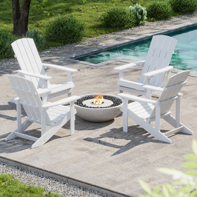 HIPS Adirondack Chair by Rosecliff Heights