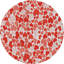 Tapis de zone rouge à motifs-1846445587