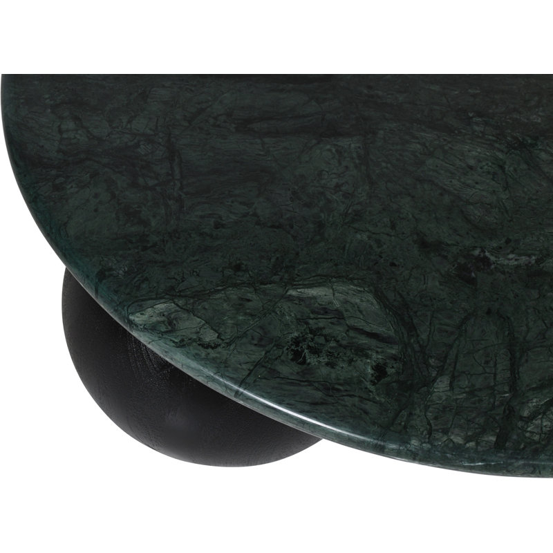 Table basse Treviso, Vert, Noir