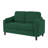 Jeronimas 48.03''  Pin Striped  3 in 1 Convertible Sleeper Sofa Bed-732487047