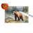 Kodiak Bear Glass Cutting Board Large