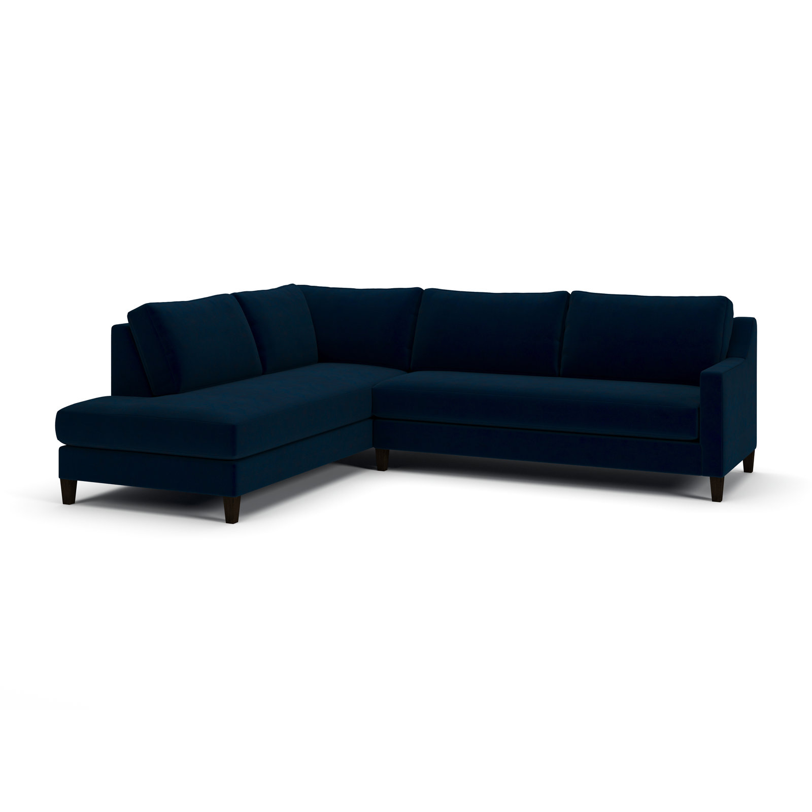 Marlowe Chaise Sectional, Valet Bran, Left Hand Facing