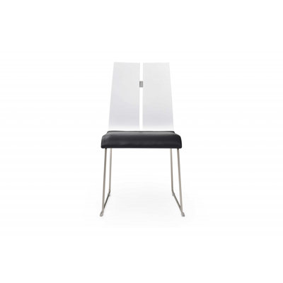 Chaises parsons en similicuir Ajus