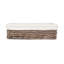 Wicker Storage Tray Basket with Lining-1404660275