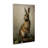 Dark Rabbit Portrait Canvas Wall Art by Petal Prints Design-1178918520