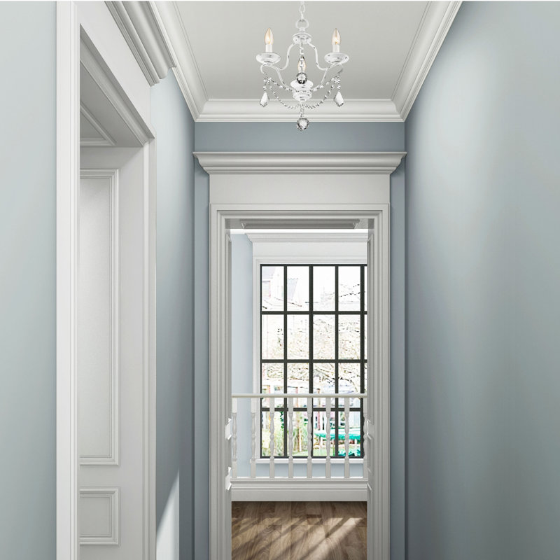 Abdel-Rahman 3 - Light Dimmable Chandelier, Antique White