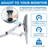 Full Motion Universal 2 Screen Pole Mount
