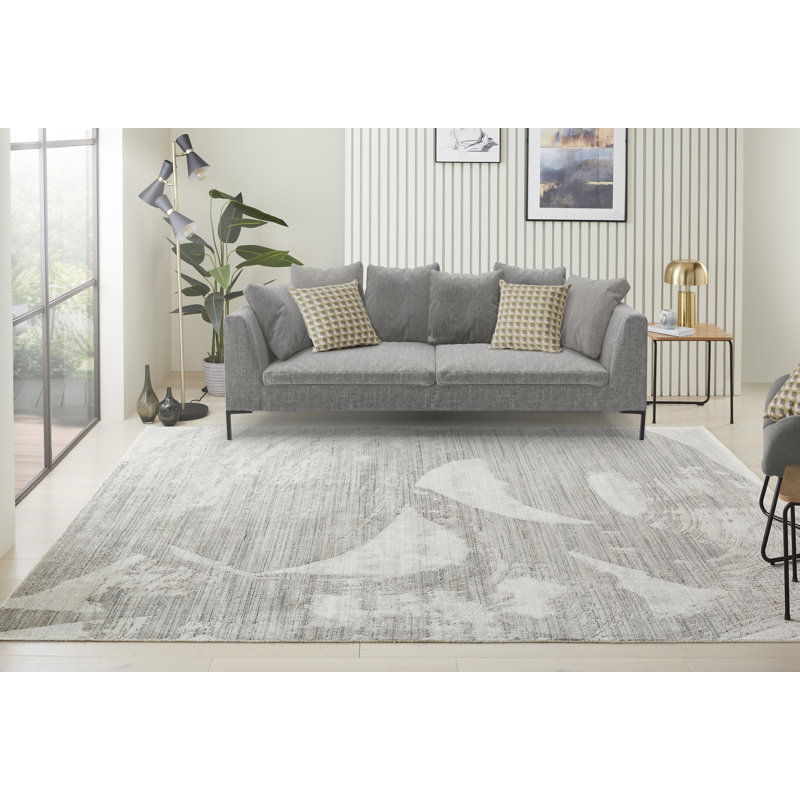 Dune Abstract Viscose Area Rug, Rectangle 305 x 427cm