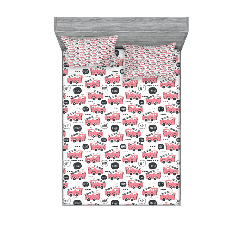 Drap-housse et coussins décoratifs Ambesonne Vintage, Full Sheet Set + 5 Additional Pieces