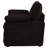 Collins Upholstered Power Recliner Chair Chocolate Brown-128870357