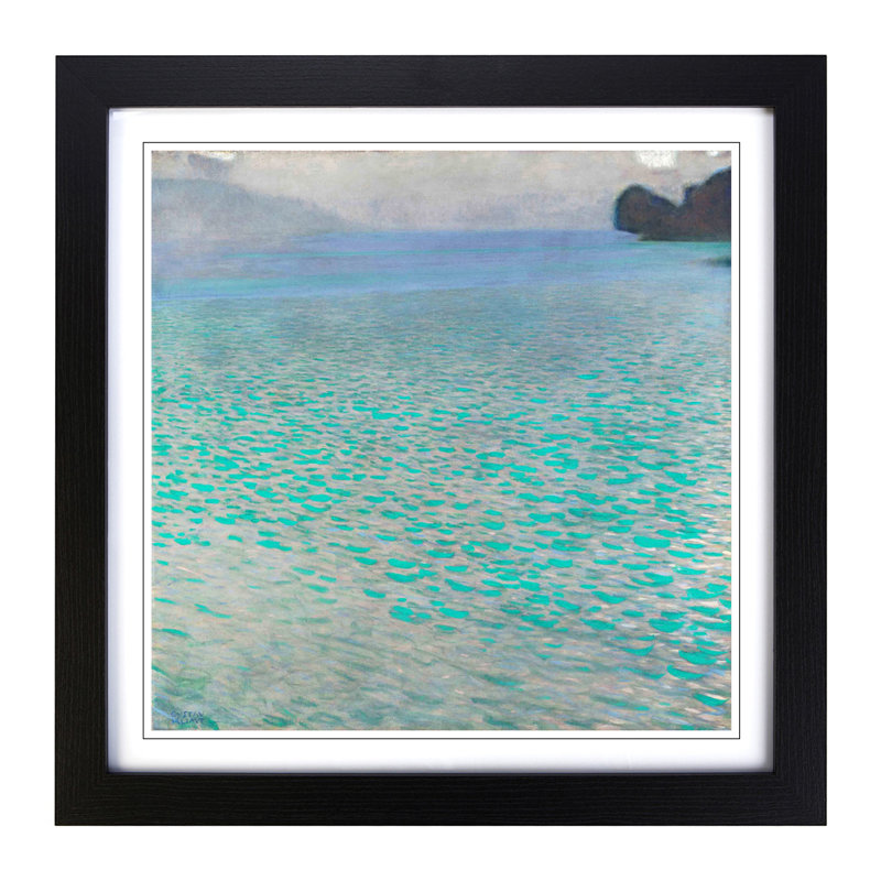 Gustav Klimt - Single Picture Frame Painting, Black