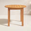 Table d'appoint en bois Olene