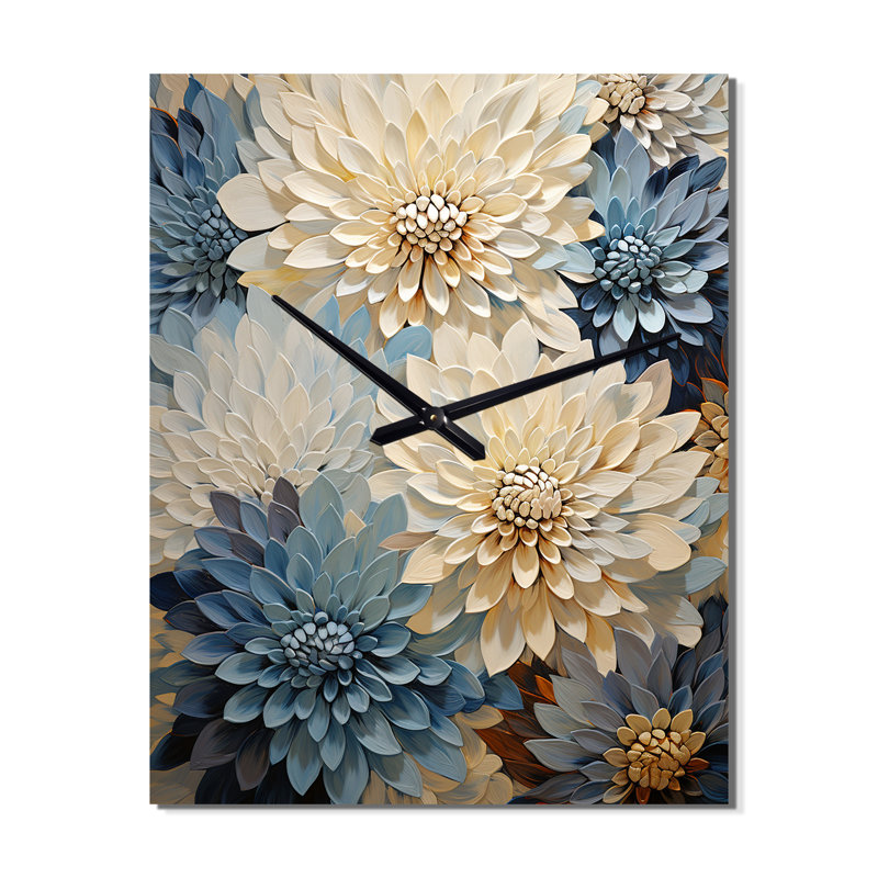 Horloge murale moderne Boursiquot - Mums, Très grand