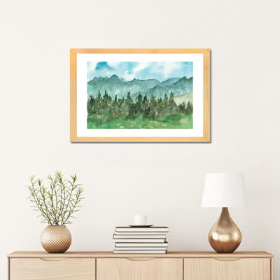 «Stand of Evergreen II» par Ethan Harper - reproduction d'art