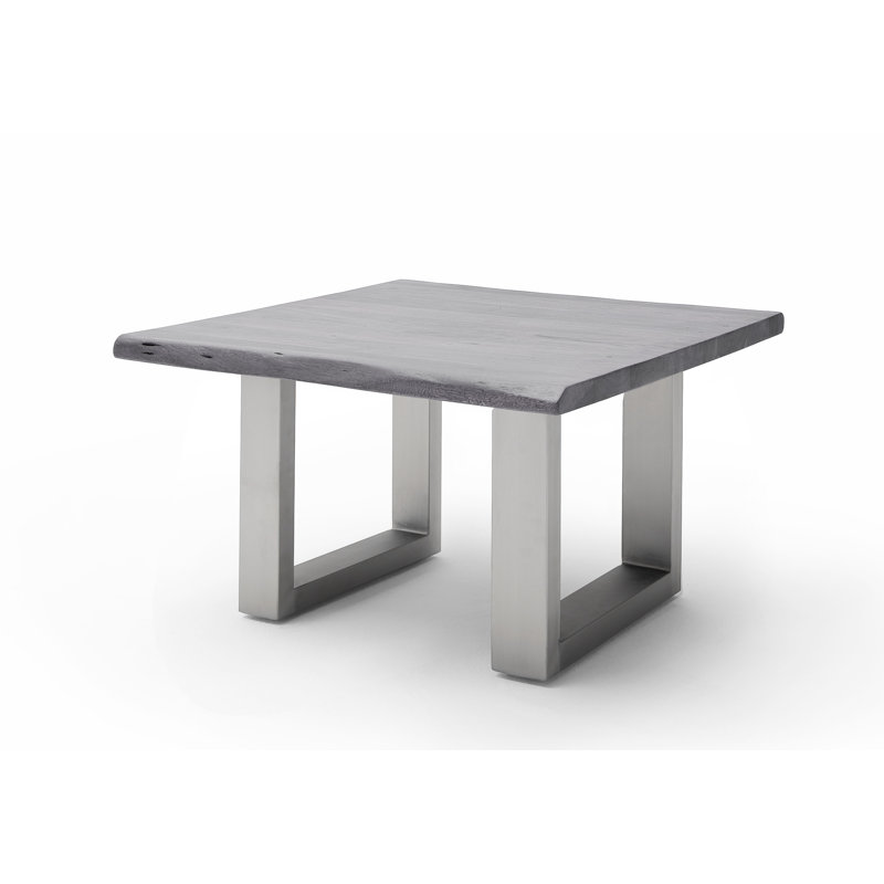 Edmunds Sled Coffee Table, Grey/Brown/Blue, Stainless steel