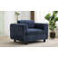 Fauteuil d'appoint moderne et confortable avec canapé simple pour salon, bureau, tissu-413841593